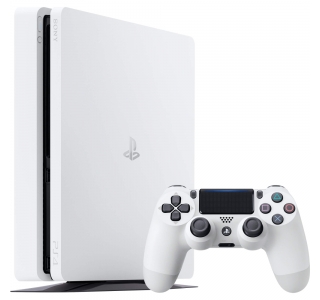 Sony PS4 Slim (PlayStation 4),500GB, Alb