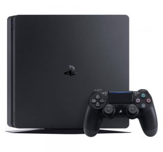 Sony PS4 Slim (PlayStation 4),500GB, Negru + Joc PS4 FIFA 20