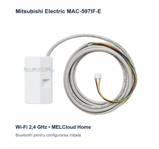 Modul Wi-Fi Mitsubishi Electric MAC-597IF-E, MELCloud Home, Bluetooth