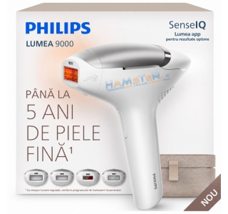 Epilator IPL Philips Lumea 9000 BRI983/00, 500.000 impulsuri