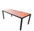 Set mobilier pentru gradina, maro, 8 scaune si masa, 190 x 190 x 75 cm — 4/6