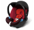 Scoica auto copii Cybex, Aton, rosu/visiniu, i-Size, 0-13 kg — 3/4