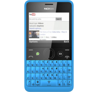 Nokia Asha 210.1 Cyan SS