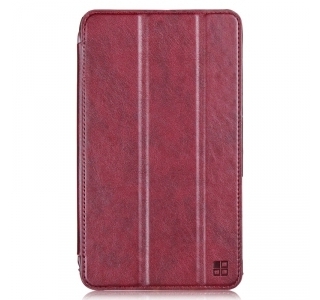 iMUCA Samsung T530 Tab 4 (10.1"), Concise leather case, Black