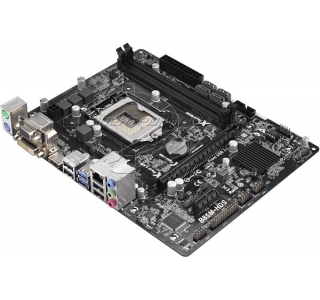 MB S1150 ASRock B85M-HDS (Intel B85, mATX)