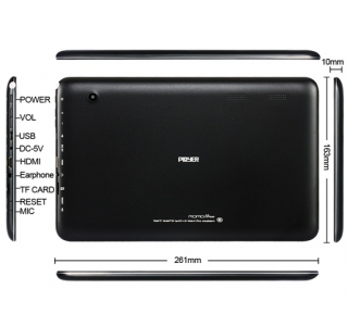Ployer MOMO10S, 10.1" LCD TN