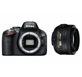 NIKON D5100 body + Nikkor 35mm f/1,8G AF-S