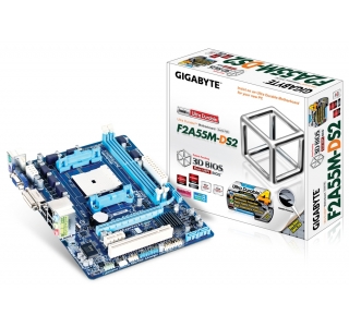 GIGABYTE GA-F2A55M-DS2, Socket FM2, AMD A55