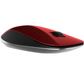 HP Z4000 Wireless Red Mouse