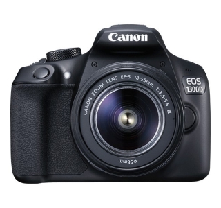 CANON EOS 1300D + obiectiv EF-S 18-55mm DC III