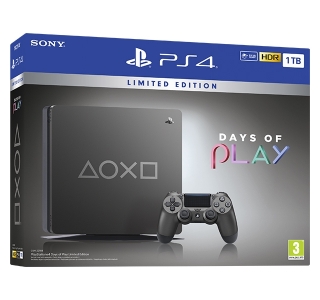 SONY PlayStation 4 Slim (PS4 Slim) 1TB Days of Play Limited Edition