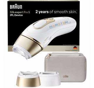 Epilator IPL Braun Silk-expert Pro 5 PL5210, 400.000 impulsuri