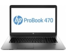 HP ProBook 470 Matte Black Aluminum