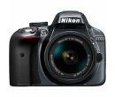 Nikon D3300 + Obiectiv AF-P 18-55mm VR gri