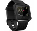 Smartwatch Fitbit Blaze, Curea Silicon L, Negru Gunmetal 