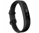 Smartband fitness Fitbit Alta HR, Marimea L, Negru Gunmetal